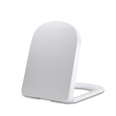 SUO38 a soft square design, robust toilet seat made of Urea/ duroplast/ thermoset materials anti-bacterial & easy clean