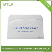 Flushable Paper Toilet Seat Covers Disposable Tissue Paper Toilet Seat